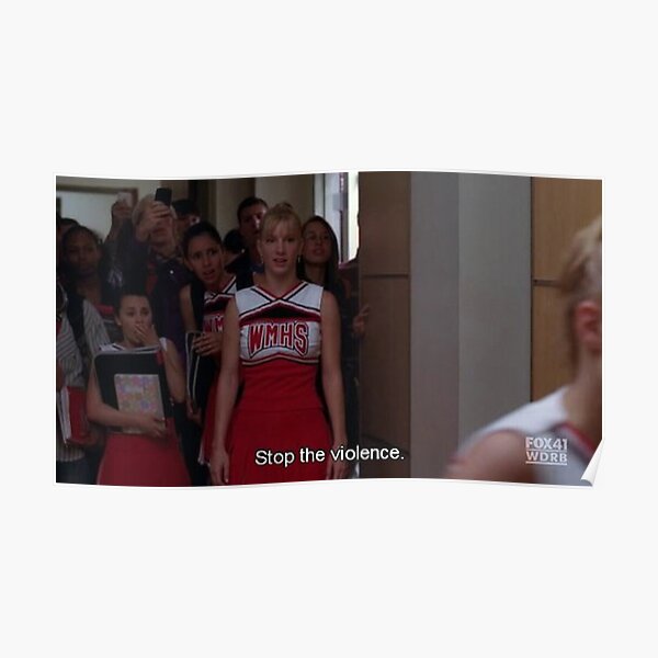 brittany s pierce says stop the violence! Poster