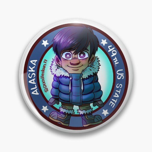 Artikelvorschau, Alaska als Mensch entworfen und verkauft von doodledan11.