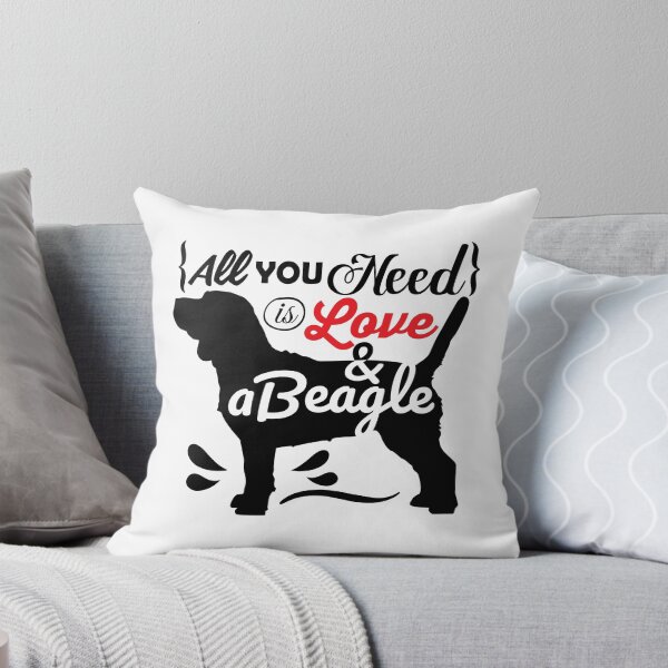 Item preview, Dog quote, All you need is love and a Beagle designed and sold by 397HOUSE Your happy time.