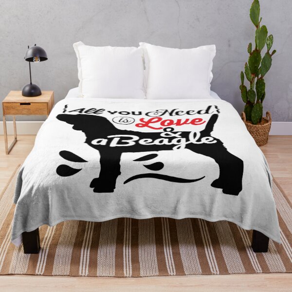 Item preview, Dog quote, All you need is love and a Beagle designed and sold by 397HOUSE Your happy time.