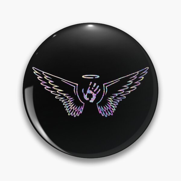 Item preview, Rainbow Wings Handprint designed and sold by callboxkat.