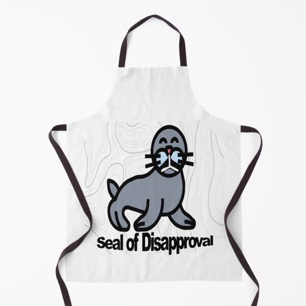 Item preview, Save The Artic - Seal of Disapproval Funny designed and sold by PupnkittyMania ⭐⭐⭐⭐⭐.