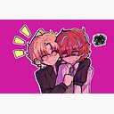 Doppo And Hifumi Laptop Skin By Voluorem Redbubble