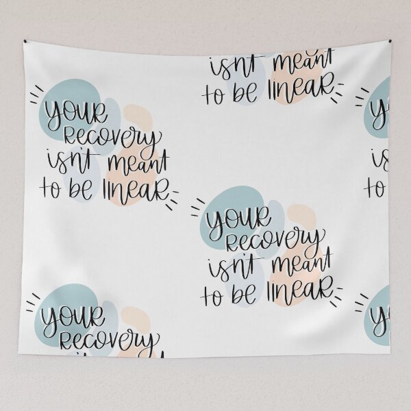Item preview, Recovery Isn’t Linear designed and sold by CaliByGabi.