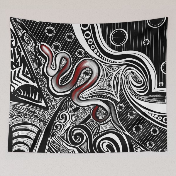Item preview, Snake Art designed and sold by Anna Se.