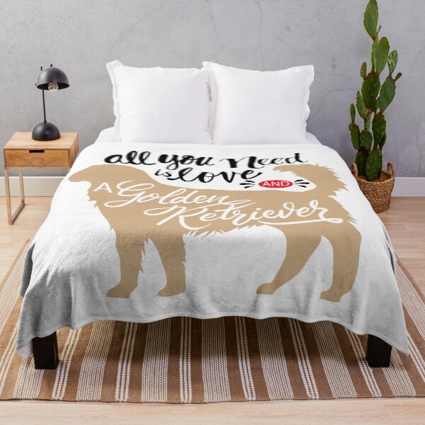 Item preview, Dog quote, All you need is love and a golden retriever designed and sold by 397HOUSE Your happy time.