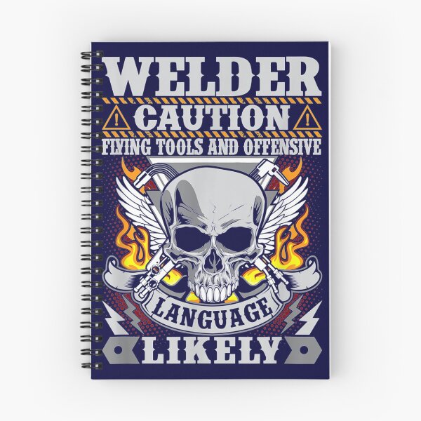 Item preview,  Welding Caution Flying Tools Cursing designed and sold by GeniusDesignArt.