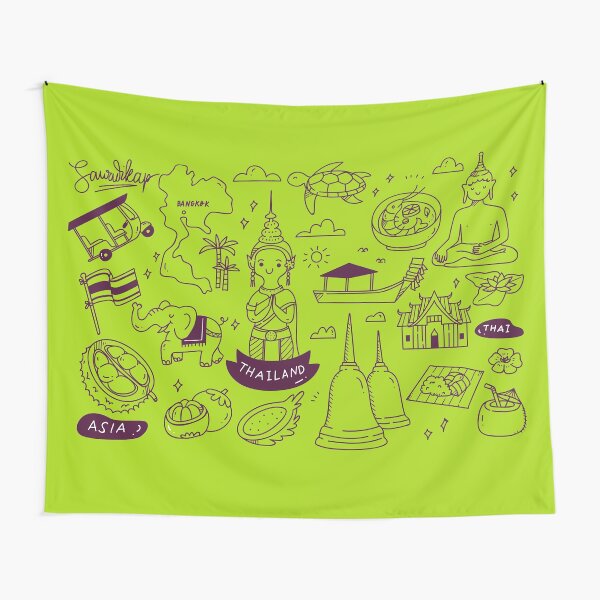Item preview, Thailand Doodle designed and sold by SiddharthaMoon.
