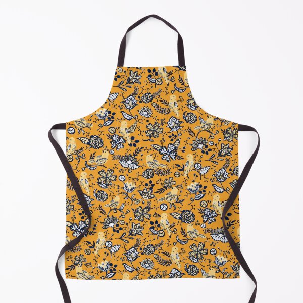 Item preview, Birds Garden - Mustard designed and sold by oppositedge.