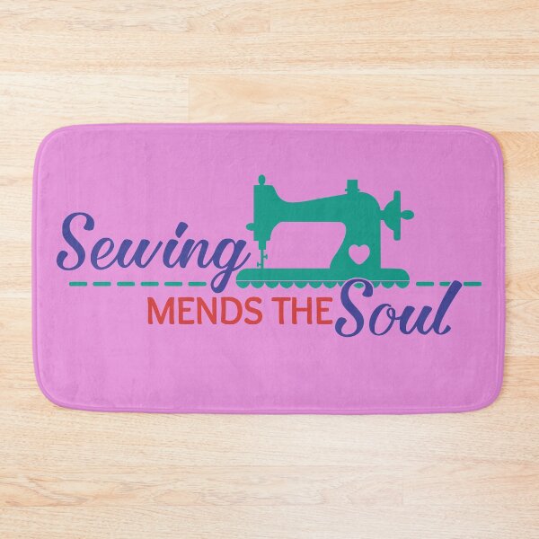 Item preview, Sewing Mends The Soul designed and sold by dhajr.