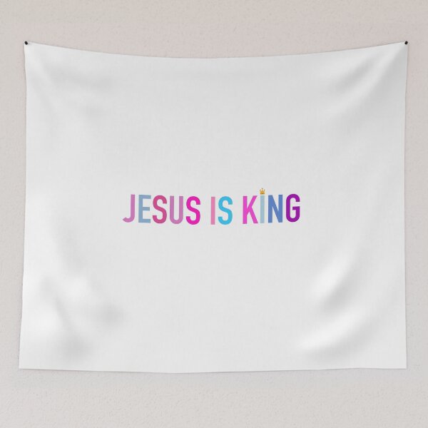 Item preview, Jesus is King designed and sold by EdenEtc.