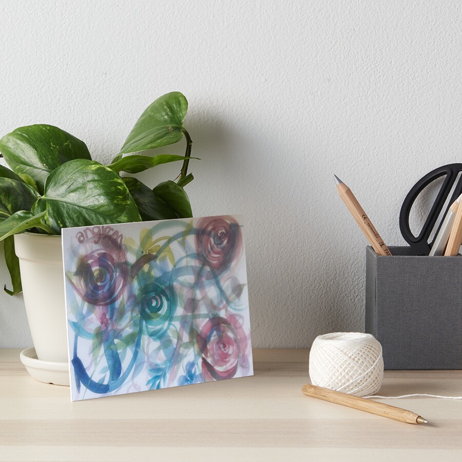 Item preview, Art Board Print designed and sold by rb-angiempaints.