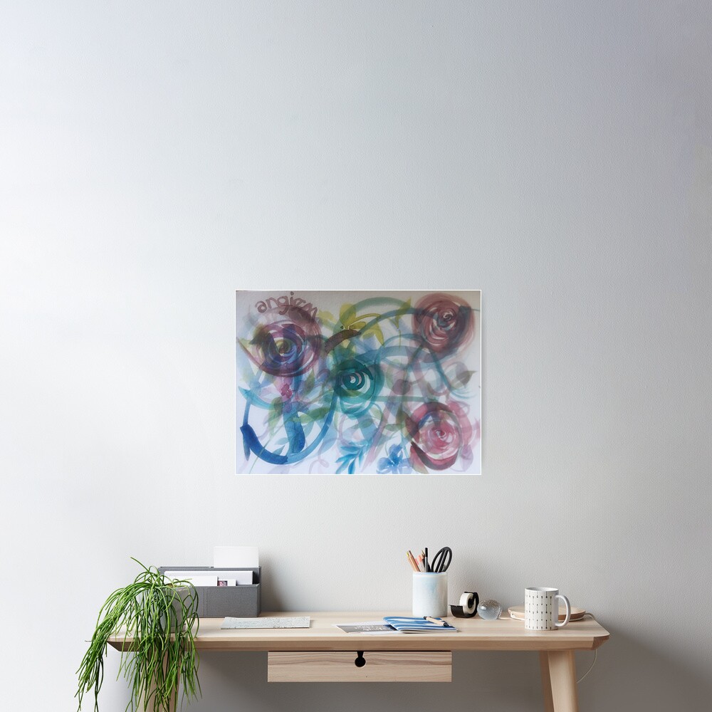Item preview, Poster designed and sold by rb-angiempaints.