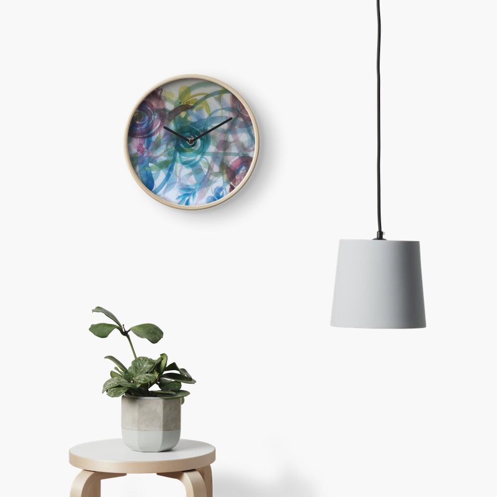 Item preview, Clock designed and sold by rb-angiempaints.