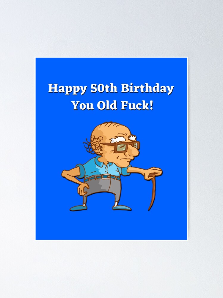 Central 23 - Funny Birthday Cards for Women - 'Happy Birthday You Old Fart'  - Cheeky Birthday Card for Best Friend - Funny Birthday Card for Friend 