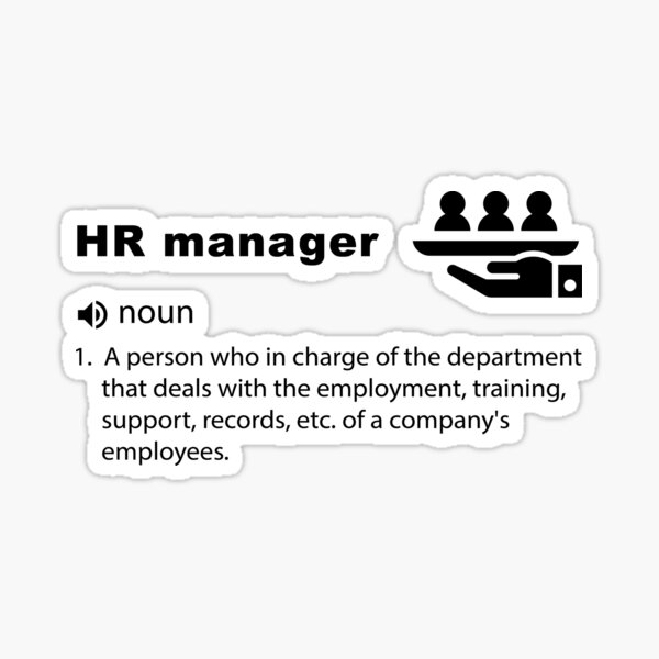 Item preview, Funny HR Human Resources Manager Definition designed and sold by sleepff.