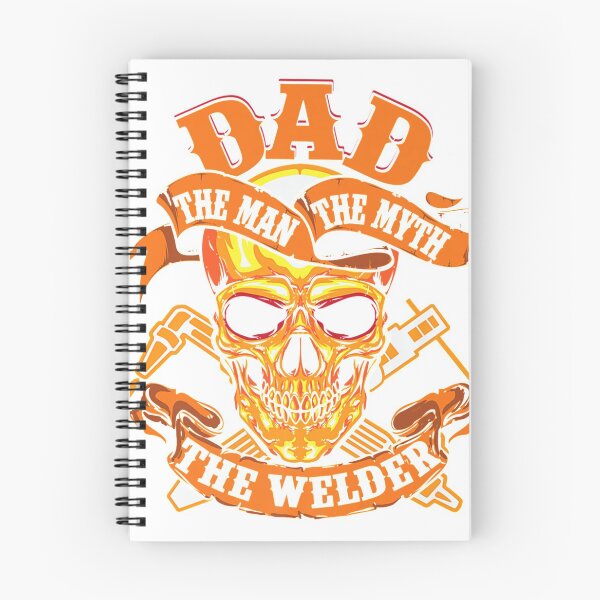 Item preview, Welding Dad Man Myth Welder Skull designed and sold by GeniusDesignArt.