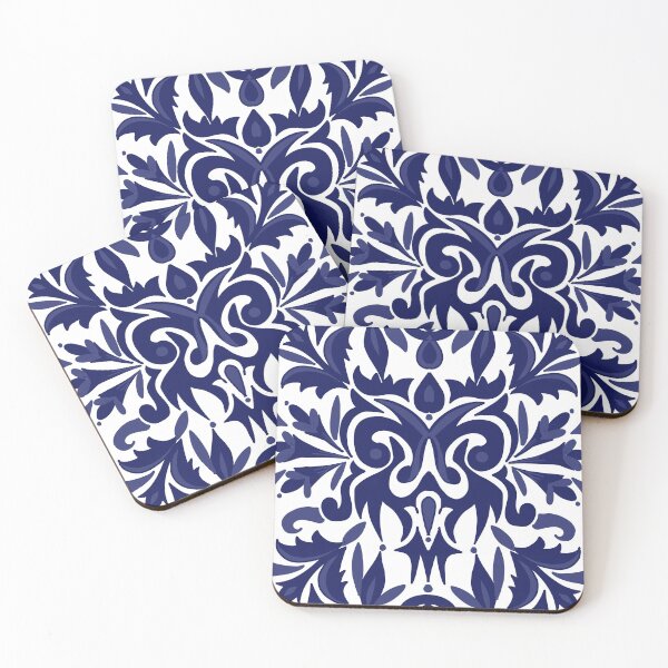 Item preview, Blue tile series #3 designed and sold by Bindu Bammi.