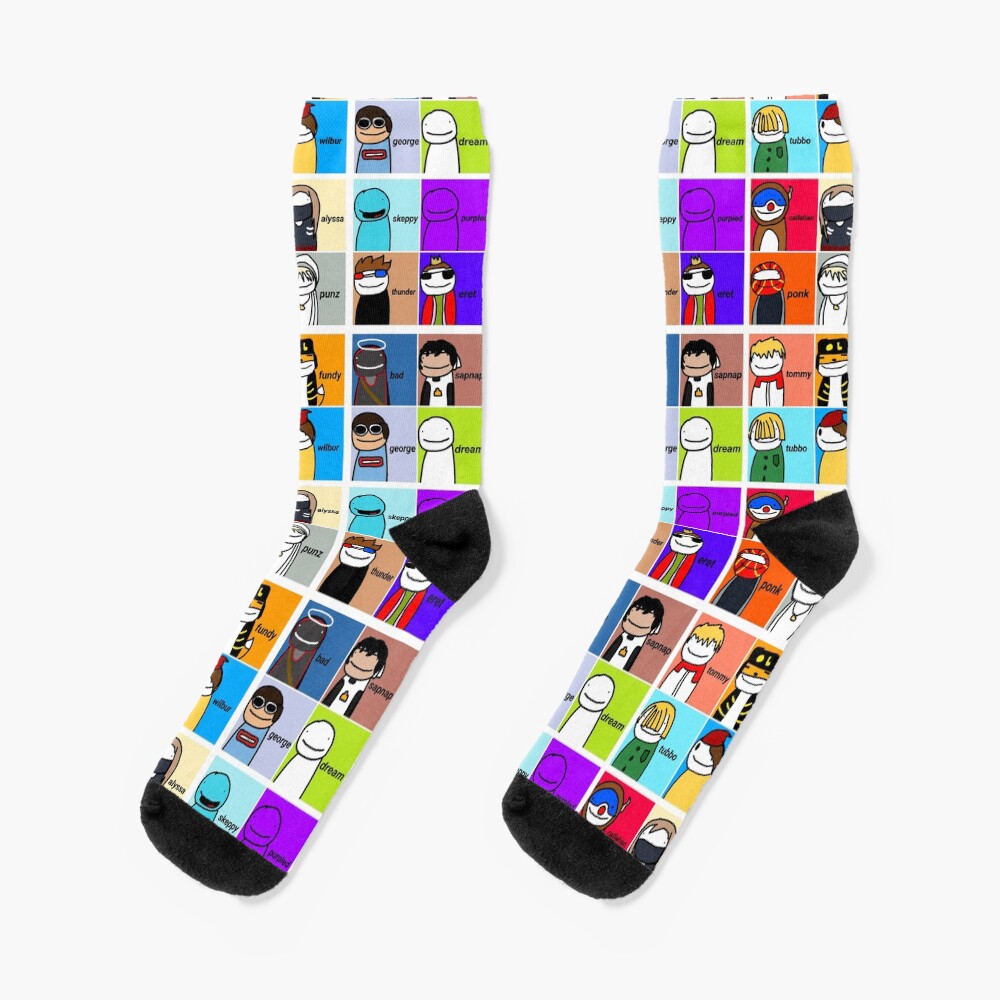 "Dream Smp" Socks for Sale by alyssa1207 Redbubble