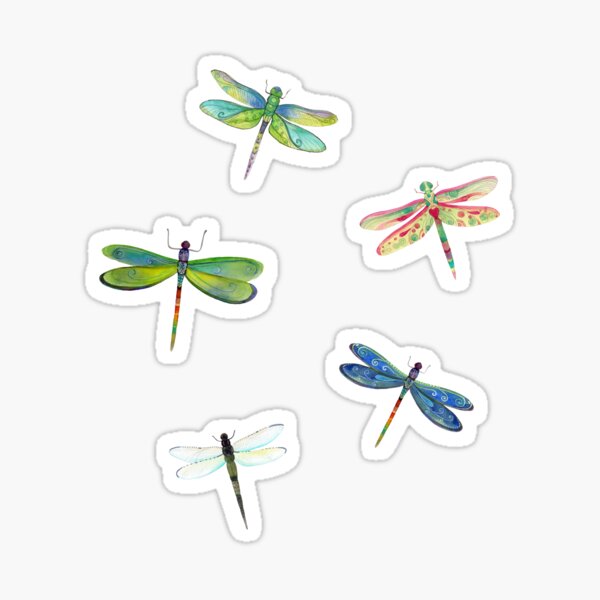 Item preview, Dragonfly Boho Watercolor   designed and sold by Sue Zipkin.