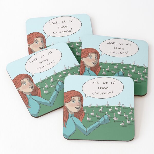 Item preview, Shallan and the Chickens designed and sold by zogoart.