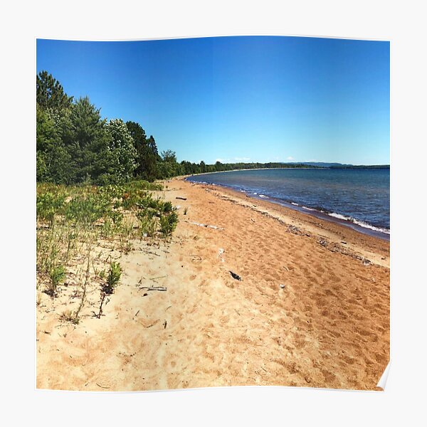"Batchawana Bay" Poster for Sale by hmcdesigns Redbubble