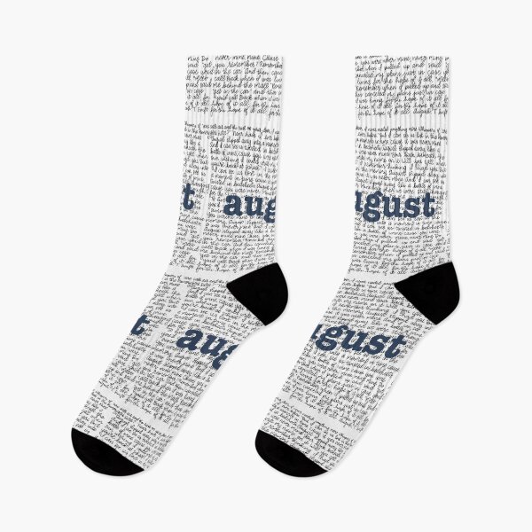 Item preview, August - full lyrics designed and sold by Erinmoran.
