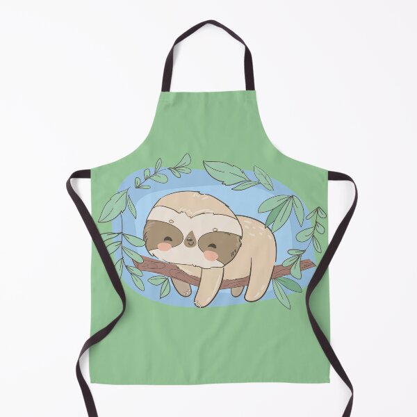 Item preview, Cute sloth with wood art designed and sold by della95.
