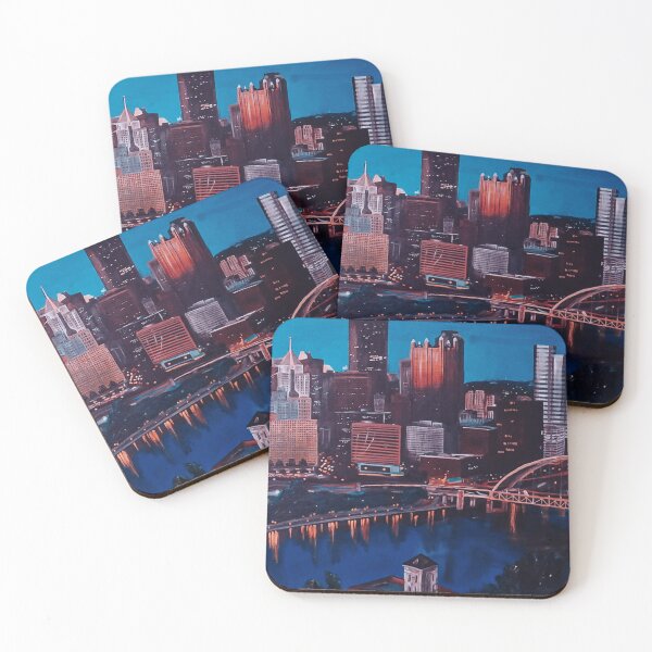 Item preview, PITTSBURGH ACRYLIC PAINTING designed and sold by vcandelore.