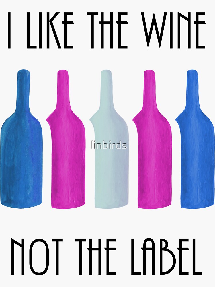 "I Like the Wine, Not the Label David Rose Quote, Transgender Flag