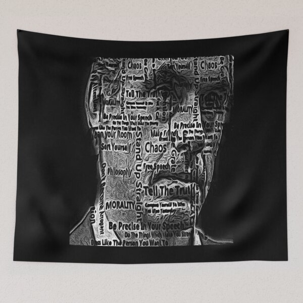 Item preview, Dr Peterson 12 Rules To Live By Word Graphic designed and sold by GuitarZan's.