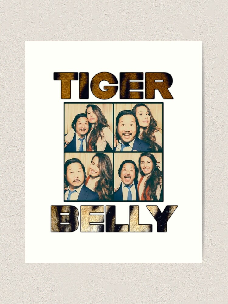 Tigerbelly Bobby Lee Khalyla Kuhn Podcast Tiger Letter Slept King Art  Print for Sale by teejam