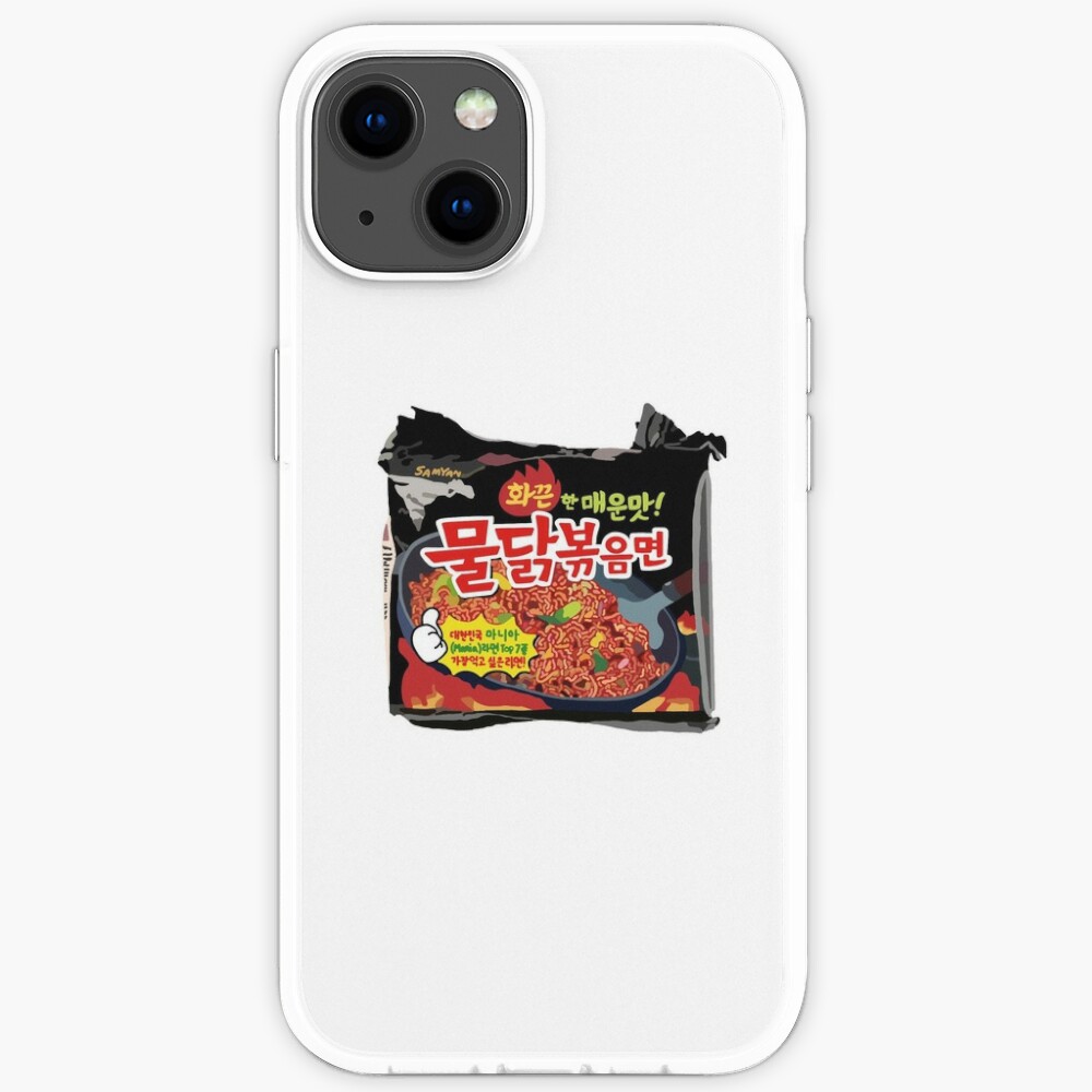 Korean Spicy Noodles Iphone Case By Kristinj274 Redbubble