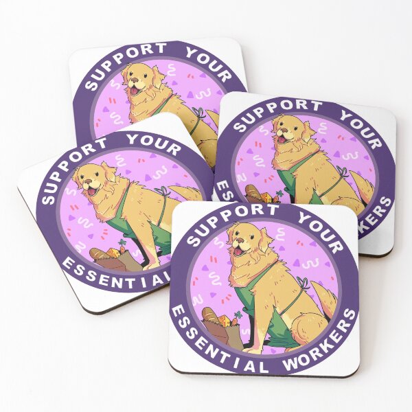 Item preview, Golden Retriever Essential Worker  designed and sold by kbuell20.