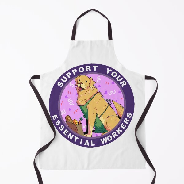 Item preview, Golden Retriever Essential Worker  designed and sold by kbuell20.