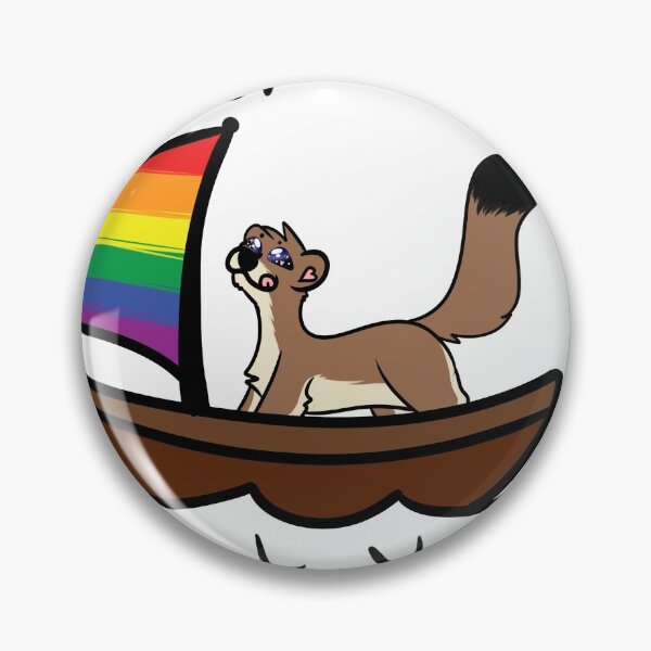 Item preview, Whatever Stoats your Boat - LGBT Pride designed and sold by VeryTiired.