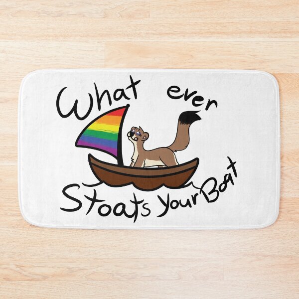 Item preview, Whatever Stoats your Boat - LGBT Pride designed and sold by VeryTiired.
