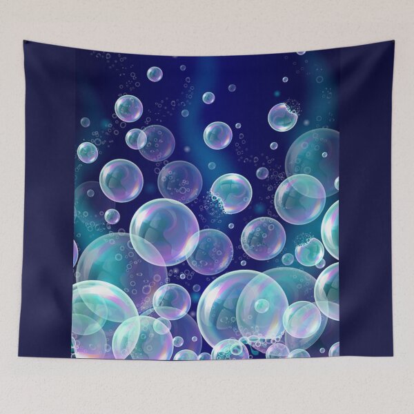 Item preview, Blue Ocean Deep Bubbles designed and sold by BubbaCool.