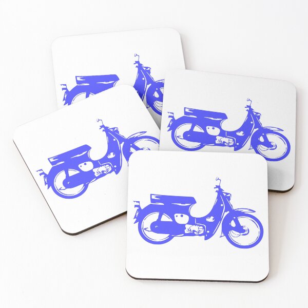 Item preview, Super Cub 50 Rapid & Nifty Honda Moped Blue designed and sold by Autographix.