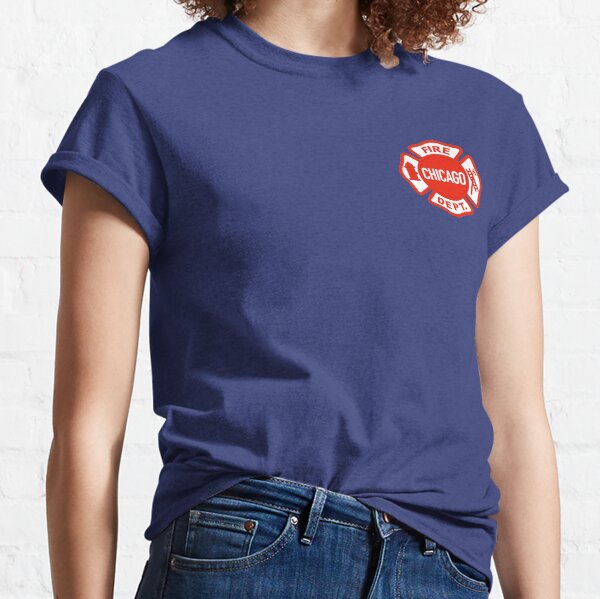 LOGOTIPO DE CHICAGO FIRE Camiseta clásica