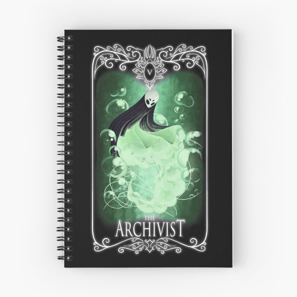 Item preview, Hallownest Tarot: V - The Archivist designed and sold by mcyoungsota.