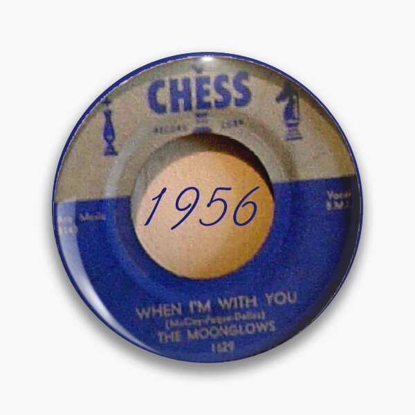 Item preview,  The Moonglows, When I'm With You,  7", single, R & B, Soul, 45, record, 1956, Rock & Roll designed and sold by Vintaged.