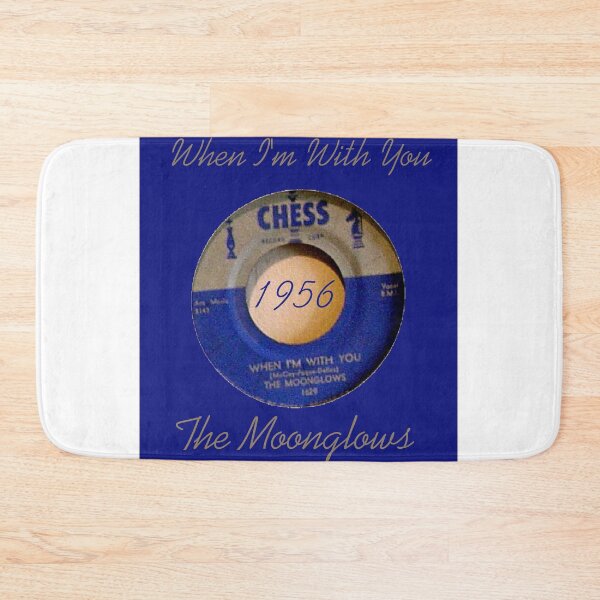 Item preview,  The Moonglows, When I'm With You,  7", single, R & B, Soul, 45, record, 1956, Rock & Roll designed and sold by Vintaged.