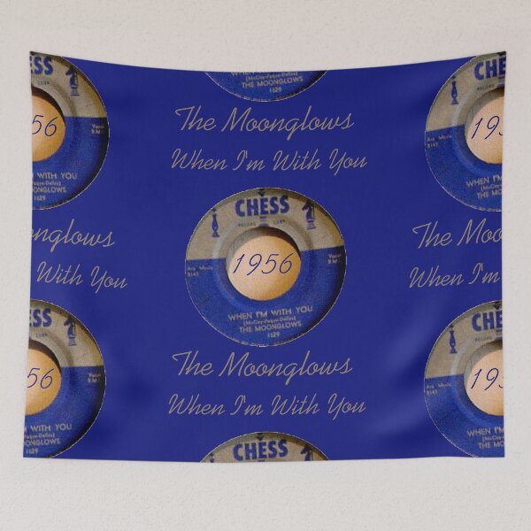 Item preview,  The Moonglows, When I'm With You,  7", single, R & B, Soul, 45, record, 1956, Rock & Roll designed and sold by Vintaged.