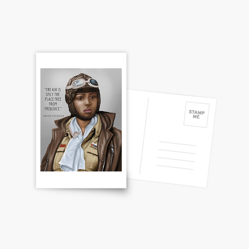 Bessie Coleman Postcard