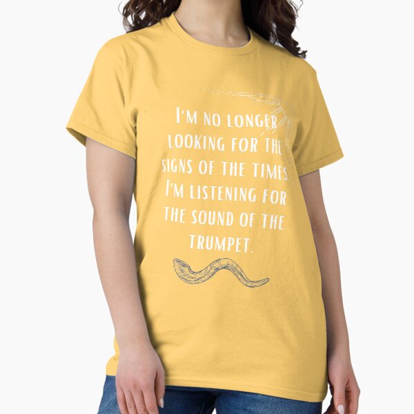 Item preview, Listening for the Trumpet Sound designed and sold by FigLeafProphet.