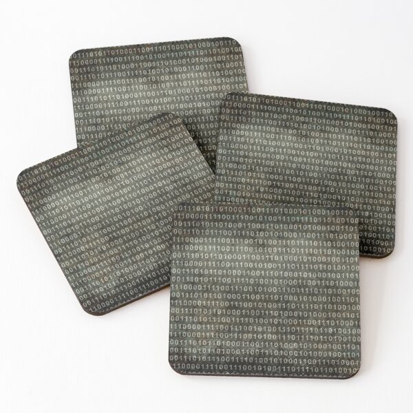 Item preview, Binary Code - Distressed textured version designed and sold by Bruiserstang.