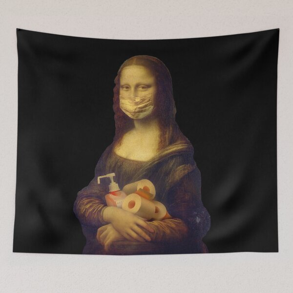 Item preview, Monalisa in Quarentine designed and sold by Greg V.