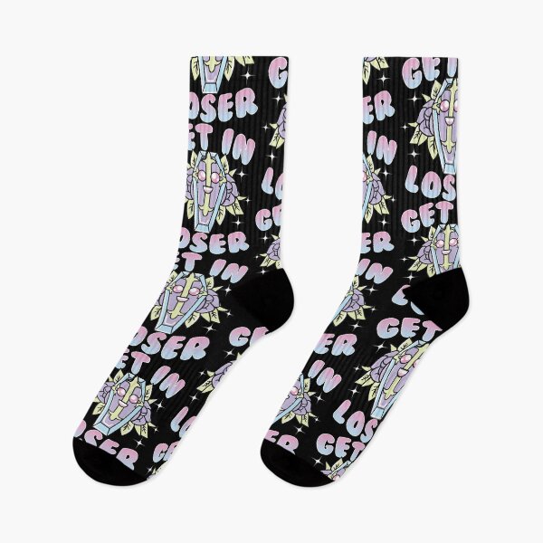 Item preview, Aesthetic Funny Get In Loser Coffin Kawaii Goth designed and sold by perfectpresents.