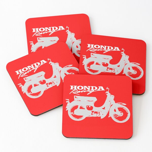 Item preview, Super Cub 50 Rapid & Nifty Honda Moped Racing Silver designed and sold by Autographix.
